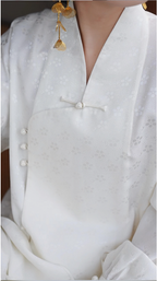 Moon Gate Jacquard Blouse