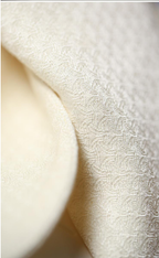 Ivory Cloud Mandarin-Collar Jacket