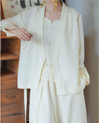 Jade Knot Jacquard Vest