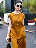 Amber Courtyard Top & Pants Set