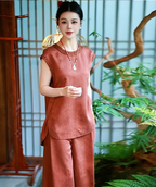 Amber Courtyard Top & Pants Set