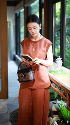 Amber Courtyard Top & Pants Set
