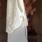 Pearl Knot Scalloped Vest