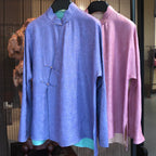 Twilight Orchid Jacquard Tunic