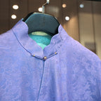 Twilight Orchid Jacquard Tunic