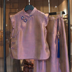Orchid Knot Top & Pants Set