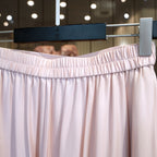 Rosewater Layered Wide-Leg Pants