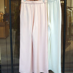 Petal Drift Wide-Leg Pants