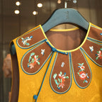 Marigold Petal-Collar Vest