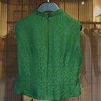 Emerald Knot Jacquard Vest