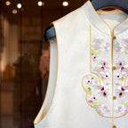 Spring Garden Embroidered Vest