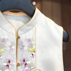 Spring Garden Embroidered Vest
