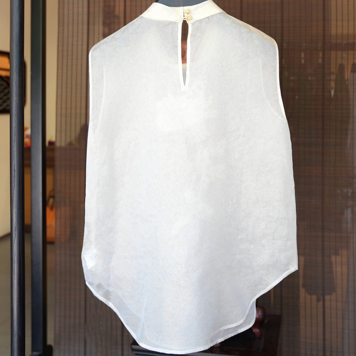 Golden Bloom Embellished Tunic